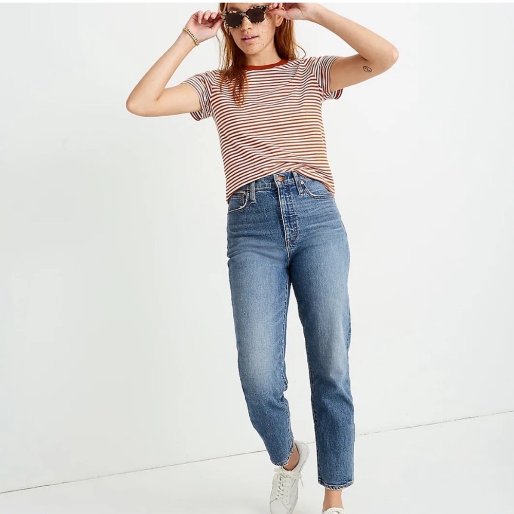 Madewell Classic Straight Jeans in Peralta Wash SZ 25